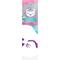 RoomMates Like Nastya Unicorn Cat Giant Peel & Stick Wall Decals with Alphabet
